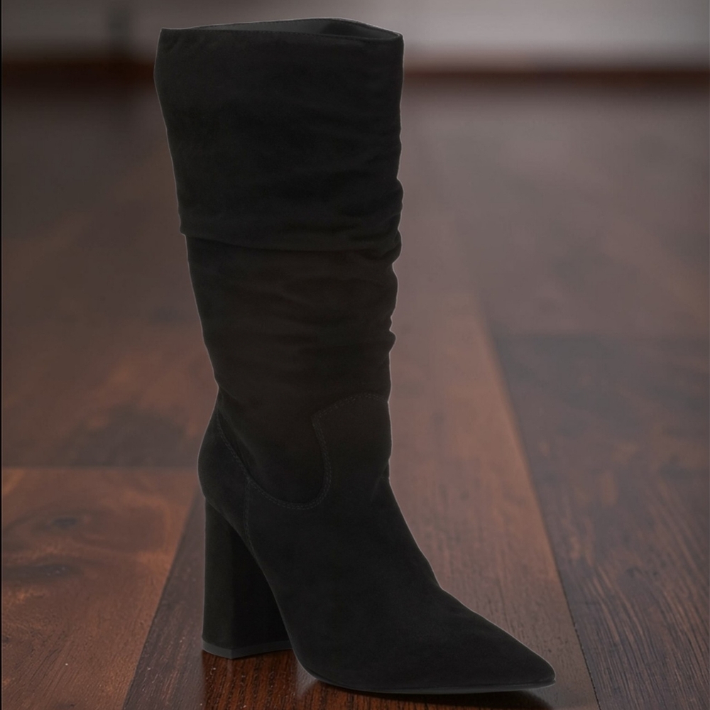 Elegant Black Women's Boots - Size 11